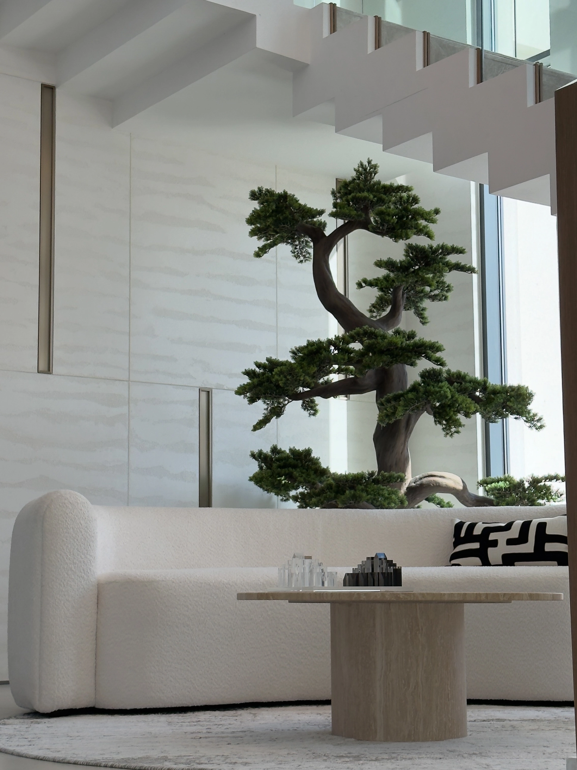 Al Furjan Villa staircase, House Of Two interior design